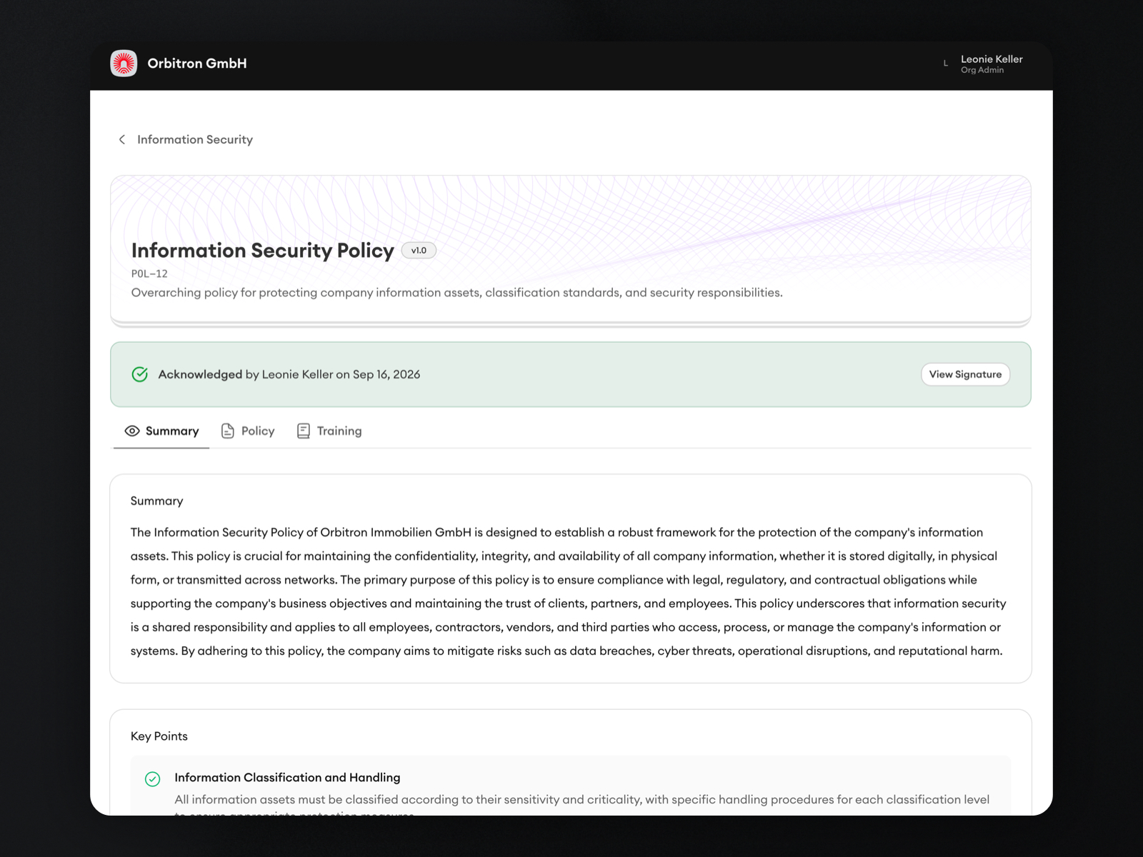For teams that need attestation, not just distribution. screenshot