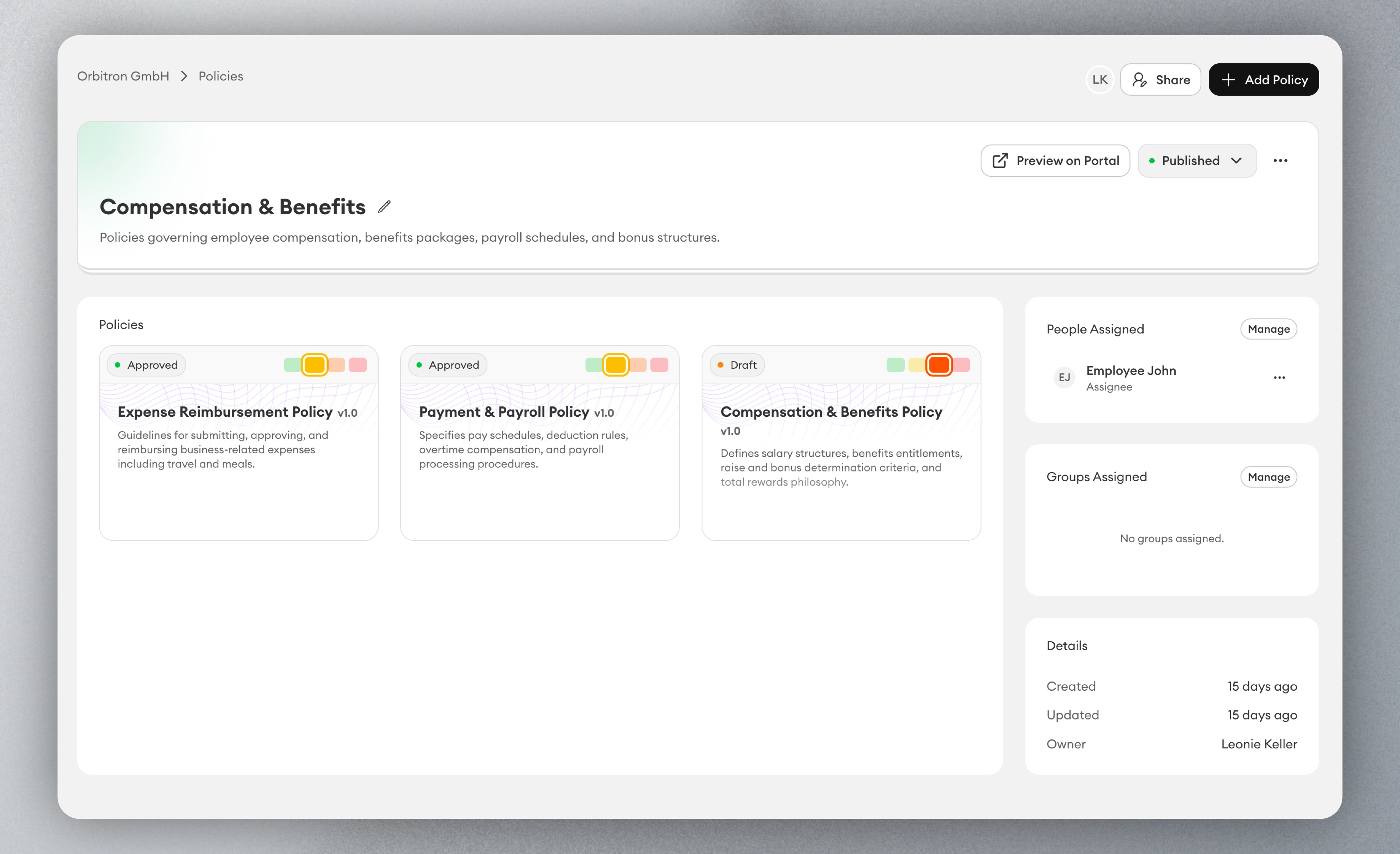 Policies break down when the process lives everywhere. screenshot
